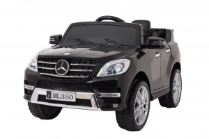 Masinute electrice - Masinuta electrica Premier Mercedes ML-350 4MATIC, 12V, roti cauciuc EVA, Bluetooth, negru