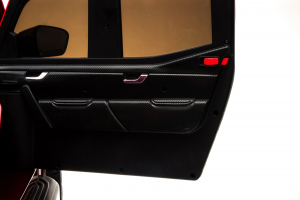 Masinuta electrica 4 x 4 Premier Mercedes X-Class, 12V, roti cauciuc EVA, scaun piele ecologica, negru [8]