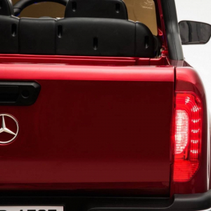 Masinuta electrica 4 x 4 Premier Mercedes X-Class, 12V, roti cauciuc EVA, scaun piele ecologica, rosu [2]