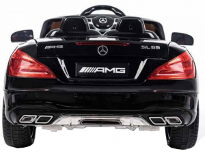 Masinuta electrica Premier Mercedes SL65 AMG, 12V, roti cauciuc EVA, scaun piele ecologica [1]