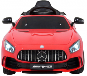 Masinuta electrica Premier Mercedes GT-R, 12V, roti cauciuc EVA, scaun piele ecologica, rosu [10]