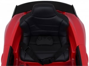 Masinuta electrica Premier Mercedes GT-R, 12V, roti cauciuc EVA, scaun piele ecologica, rosu [7]