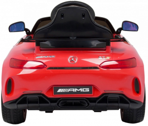 Masinuta electrica Premier Mercedes GT-R, 12V, roti cauciuc EVA, scaun piele ecologica, rosu [3]