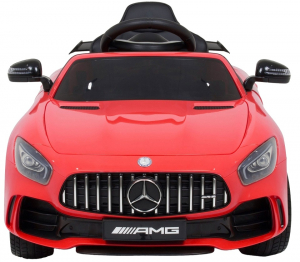 Masinuta electrica Premier Mercedes GT-R, 12V, roti cauciuc EVA, scaun piele ecologica, rosu [9]