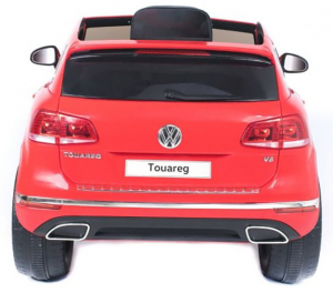 Masinuta electrica Premier Volkswagen Touareg, 12V, roti cauciuc EVA, scaun piele ecologica, rosu [8]