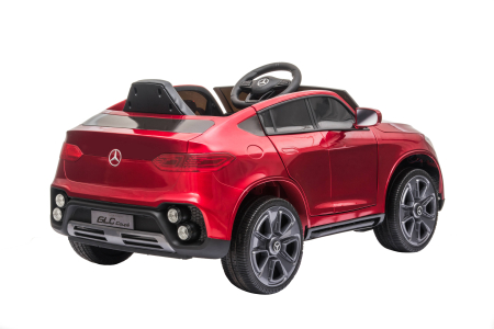 Masinuta electrica Premier Mercedes GLC Concept Coupe Facelift, 12V, roti cauciuc EVA, scaun piele ecologica, visiniu [8]