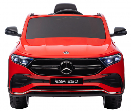 Masinuta electrica Premier 4x4 Mercedes EQA 250, 12V, roti cauciuc EVA, scaun piele ecologica, rosu [2]