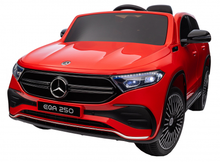 Masinuta electrica Premier 4x4 Mercedes EQA 250, 12V, roti cauciuc EVA, scaun piele ecologica, rosu [28]