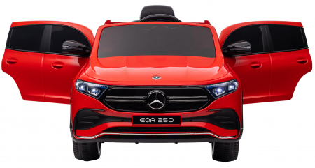 Masinuta electrica Premier 4x4 Mercedes EQA 250, 12V, roti cauciuc EVA, scaun piele ecologica, rosu [13]