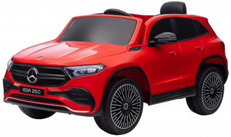Masinuta electrica Premier 4x4 Mercedes EQA 250, 12V, roti cauciuc EVA, scaun piele ecologica, rosu [3]