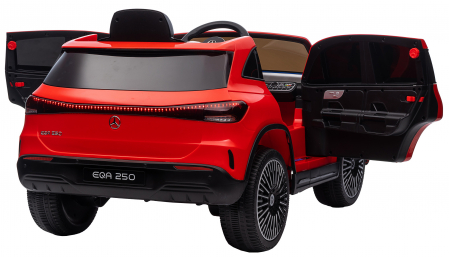 Masinuta electrica Premier 4x4 Mercedes EQA 250, 12V, roti cauciuc EVA, scaun piele ecologica, rosu [20]