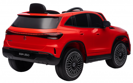 Masinuta electrica Premier 4x4 Mercedes EQA 250, 12V, roti cauciuc EVA, scaun piele ecologica, rosu [9]