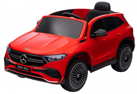 Masinuta electrica Premier 4x4 Mercedes EQA 250, 12V, roti cauciuc EVA, scaun piele ecologica, rosu [25]