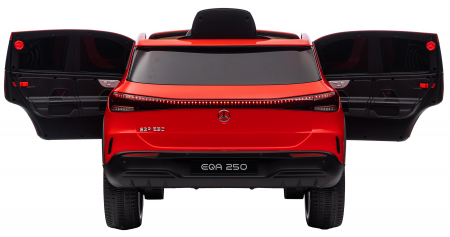 Masinuta electrica Premier 4x4 Mercedes EQA 250, 12V, roti cauciuc EVA, scaun piele ecologica, rosu [19]