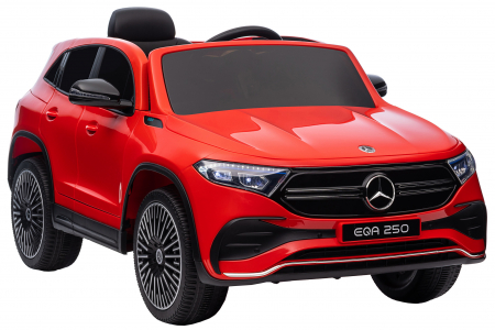 Masinuta electrica Premier 4x4 Mercedes EQA 250, 12V, roti cauciuc EVA, scaun piele ecologica, rosu [12]