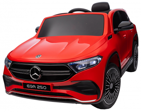 Masinuta electrica Premier 4x4 Mercedes EQA 250, 12V, roti cauciuc EVA, scaun piele ecologica, rosu [27]