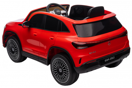 Masinuta electrica Premier 4x4 Mercedes EQA 250, 12V, roti cauciuc EVA, scaun piele ecologica, rosu [29]