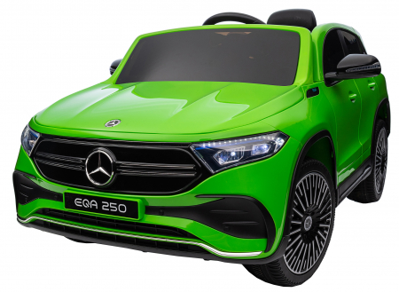 Masinuta electrica Premier 4x4 Mercedes EQA 250, 12V, roti cauciuc EVA, scaun piele ecologica, verde [29]
