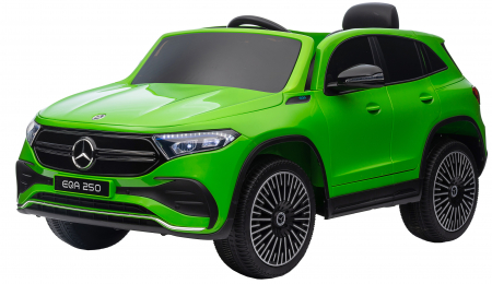Masinuta electrica Premier 4x4 Mercedes EQA 250, 12V, roti cauciuc EVA, scaun piele ecologica, verde [3]