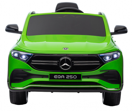 Masinuta electrica Premier 4x4 Mercedes EQA 250, 12V, roti cauciuc EVA, scaun piele ecologica, verde [2]