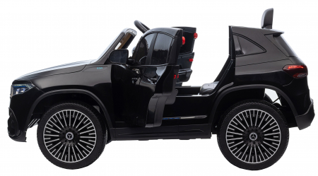 Masinuta electrica Premier 4x4 Mercedes EQA 250, 12V, roti cauciuc EVA, scaun piele ecologica, negru [15]