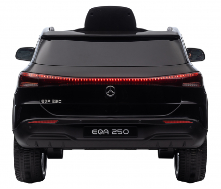 Masinuta electrica Premier 4x4 Mercedes EQA 250, 12V, roti cauciuc EVA, scaun piele ecologica, negru [6]
