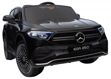 Masinuta electrica Premier 4x4 Mercedes EQA 250, 12V, roti cauciuc EVA, scaun piele ecologica, negru [25]