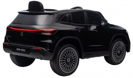 Masinuta electrica Premier 4x4 Mercedes EQA 250, 12V, roti cauciuc EVA, scaun piele ecologica, negru [8]