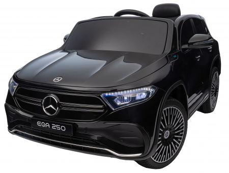 Masinuta electrica Premier 4x4 Mercedes EQA 250, 12V, roti cauciuc EVA, scaun piele ecologica, negru [29]
