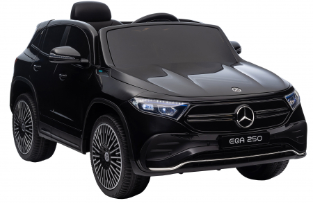 Masinuta electrica Premier 4x4 Mercedes EQA 250, 12V, roti cauciuc EVA, scaun piele ecologica, negru [11]