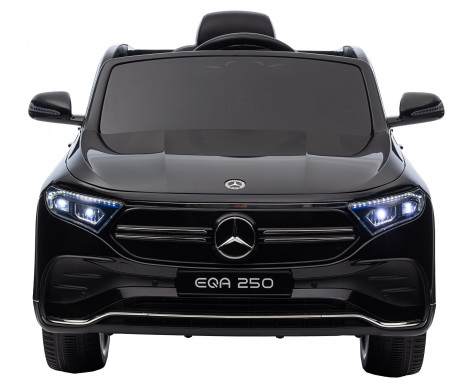 Masinuta electrica Premier 4x4 Mercedes EQA 250, 12V, roti cauciuc EVA, scaun piele ecologica, negru [1]