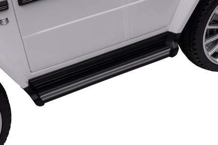 Masinuta electrica Premier 4x4 Mercedes G500, 12V, roti cauciuc EVA, scaun piele ecologica, alb [43]