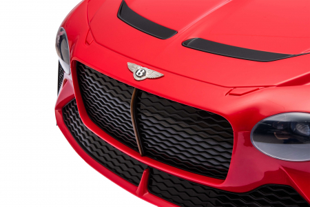 Masinuta electrica 4x4 Premier Bentley Bacalar, 12V, roti cauciuc EVA, scaun piele ecologica, rosu [25]