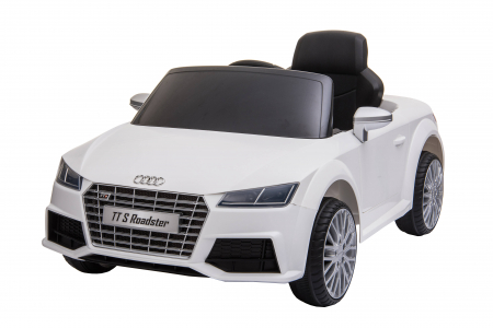 Masinuta electrica Premier Audi TTS Roadster, 12V, roti cauciuc EVA, scaun piele ecologica, alb [1]