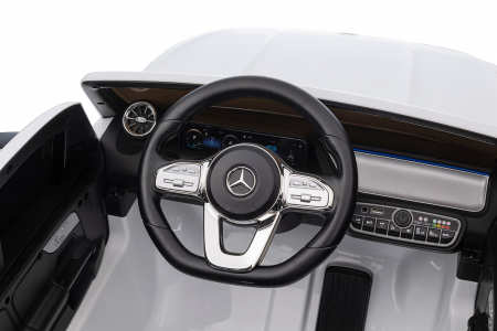 Masinuta electrica Premier 4x4 Mercedes EQA 250, 12V, roti cauciuc EVA, scaun piele ecologica, alb [32]