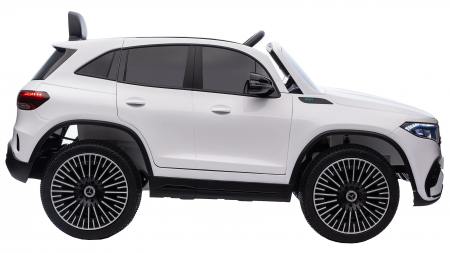 Masinuta electrica Premier 4x4 Mercedes EQA 250, 12V, roti cauciuc EVA, scaun piele ecologica, alb [11]