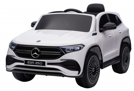 Masinuta electrica Premier 4x4 Mercedes EQA 250, 12V, roti cauciuc EVA, scaun piele ecologica, alb [1]