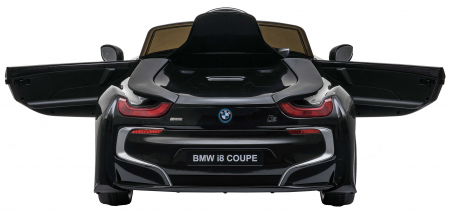 Masinuta electrica Premier BMW i8, 12V, roti cauciuc EVA, scaun piele ecologica, negru [9]