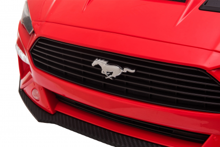 Masinuta electrica Premier Ford Mustang, 12V, roti cauciuc EVA, scaun piele ecologica, rosu [21]