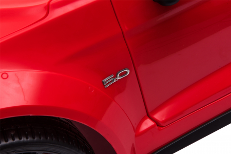 Masinuta electrica Premier Ford Mustang, 12V, roti cauciuc EVA, scaun piele ecologica, rosu [22]