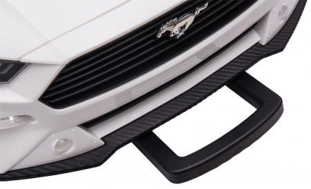 Masinuta electrica Premier Ford Mustang, 12V, roti cauciuc EVA, scaun piele ecologica, alb [31]