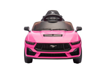 Masinuta electrica Premier Ford Mustang GT Convertible, 12V, roti cauciuc EVA, scaun piele ecologica, roz [2]