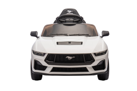 Masinuta electrica Premier Ford Mustang GT Convertible, 12V, roti cauciuc EVA, scaun piele ecologica, alb [1]