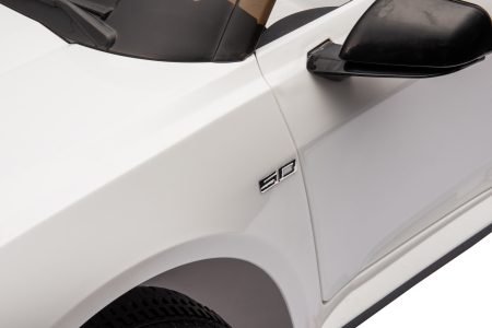 Masinuta electrica Premier Ford Mustang GT Convertible, 12V, roti cauciuc EVA, scaun piele ecologica, alb [18]