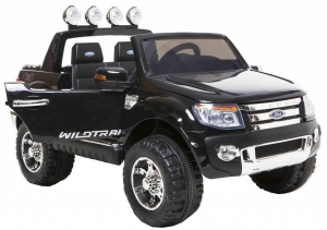 Masinute electrice - Masinuta electrica Premier Ford Ranger, 12V, roti cauciuc EVA, scaun piele ecologica, negru