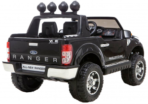 Masinuta electrica Premier Ford Ranger, 12V, roti cauciuc EVA, scaun piele ecologica, negru [6]