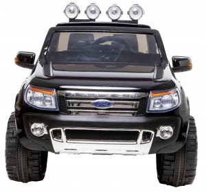 Masinuta electrica Premier Ford Ranger, 12V, roti cauciuc EVA, scaun piele ecologica, negru [5]