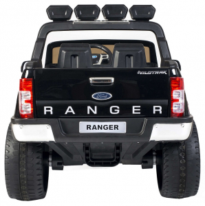 Masinuta electrica Premier Ford Ranger 4x4, 12V, roti cauciuc EVA, scaun piele ecologica, negru [4]