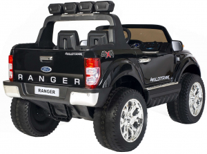 Masinuta electrica Premier Ford Ranger 4x4, 12V, roti cauciuc EVA, scaun piele ecologica, negru [5]