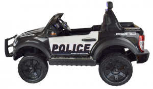 Masinuta electrica politie Premier Ford Raptor, 12V, roti cauciuc EVA, scaun piele ecologica negru [9]